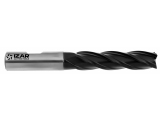 6606 : End mill several flutes long DIN 844-N PMX / TIALCN